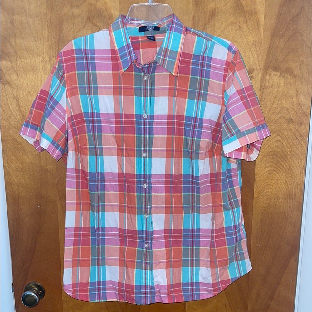 Chaps Colorful Plaid Shirt